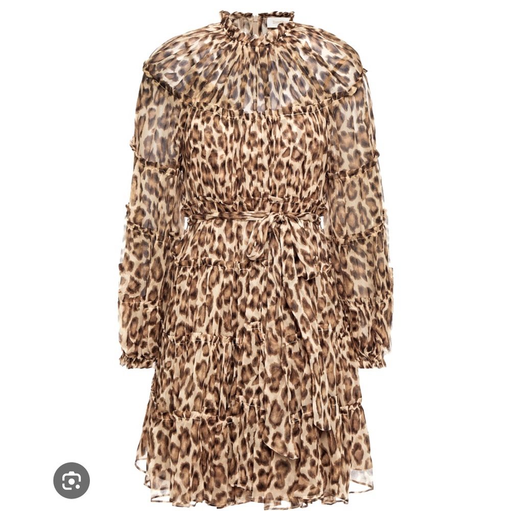 Gorgeous Zimmermann mini dress - leopard